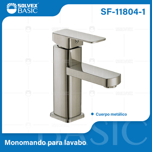 SF-11804-1 (Caja master 10)(MOQ 1 pz=1 caja) Monomando para lavabo