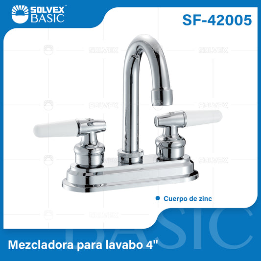 SF-42005 (Caja master 20)(MOQ 1 pz=1 caja) Mezcladora para lavabo 4