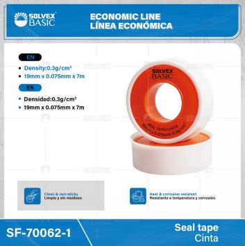 SF-70062-1-(Caja master 1 CTN=1000 SKU)-(MOQ 250 SKU)-Cinta
Densidad:0.3G/cm3