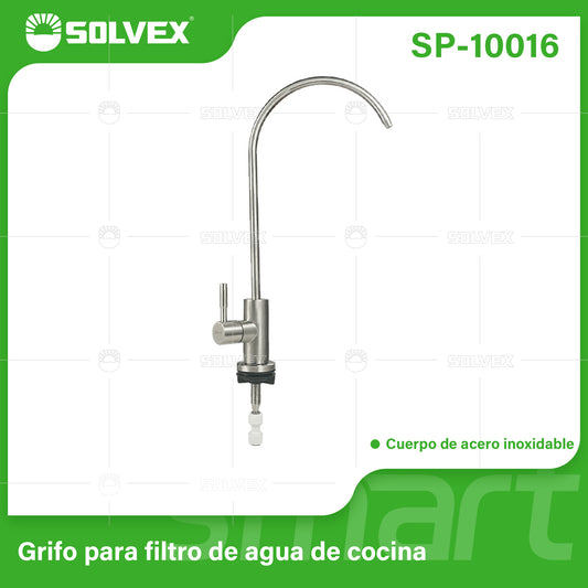 SP-10016 (Caja master 10)(MOQ 1 pz=1 caja) Grifo para filtro de agua de cocina