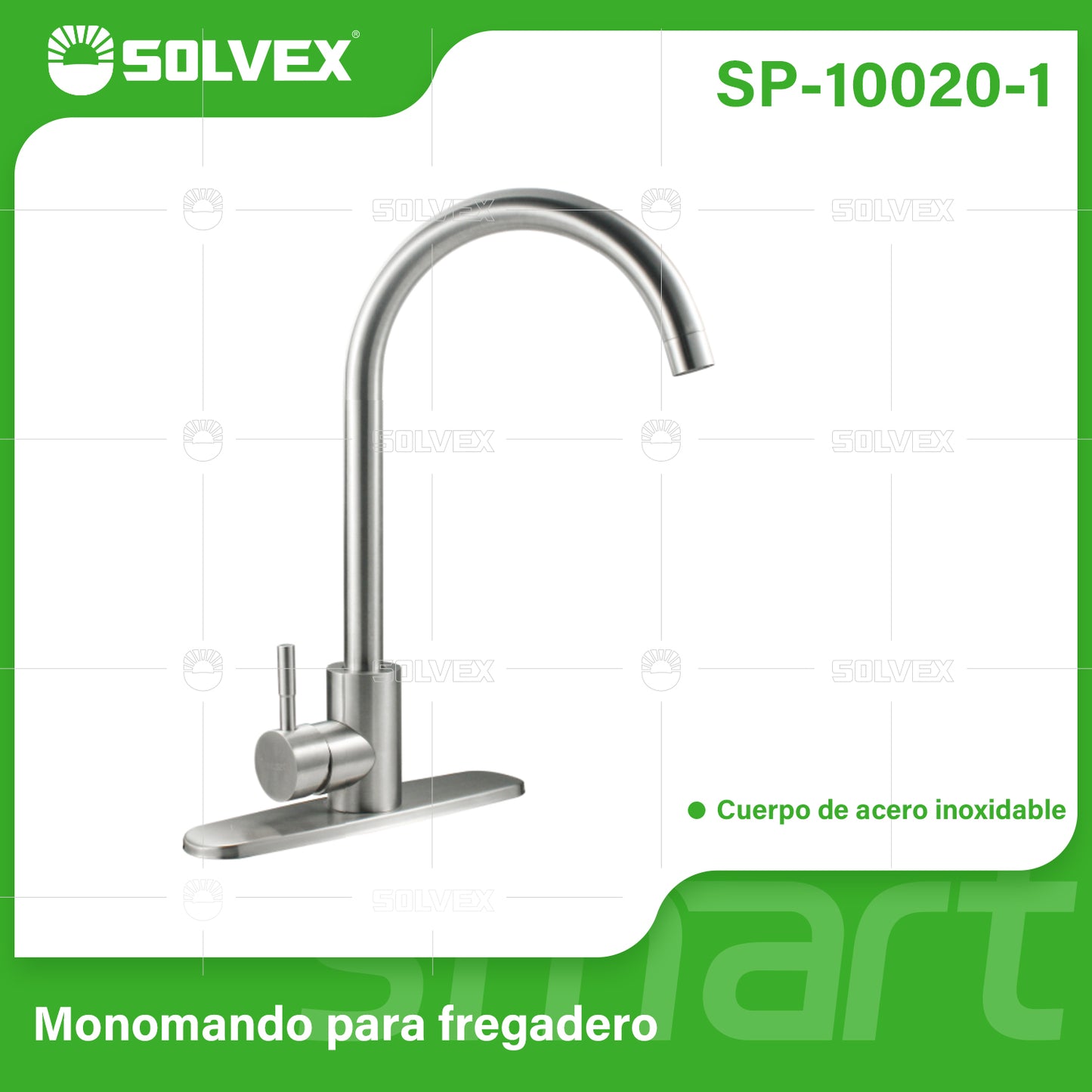 SP-10020-1 (Caja master 6)(MOQ 1 pz=1 caja) Monomando para fregadero