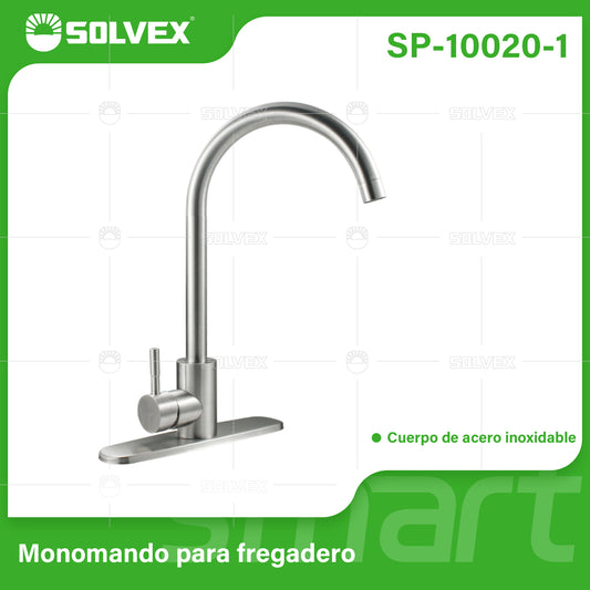SP-10020-1 (Caja master 6)(MOQ 1 pz=1 caja) Monomando para fregadero