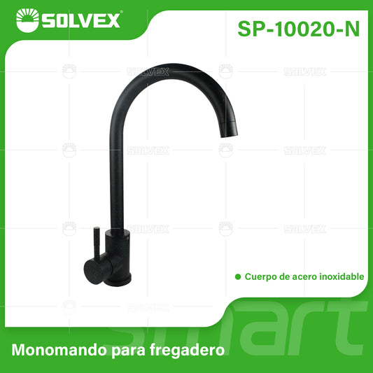 SP-10020-N (Caja master 6)(MOQ 1 pz=1 caja) Monomando para fregadero