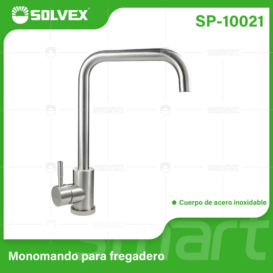 SP-10021 (Caja master 6)(MOQ 1 pz=1 caja) Monomando para fregadero