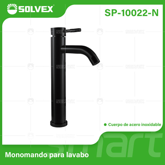SP-10022-N (Caja master 10)(MOQ 1 pz=1 caja) Monomando para lavabo