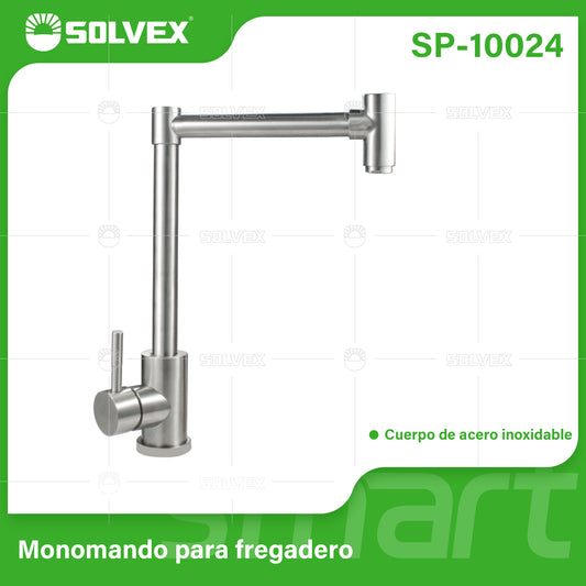 SP-10024 (Caja master 10)(MOQ 1 pz=1 caja) Monomando para fregadero