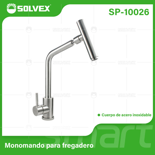 SP-10026 (Caja master 6)(MOQ 1 pz=1 caja) Monomando para fregadero