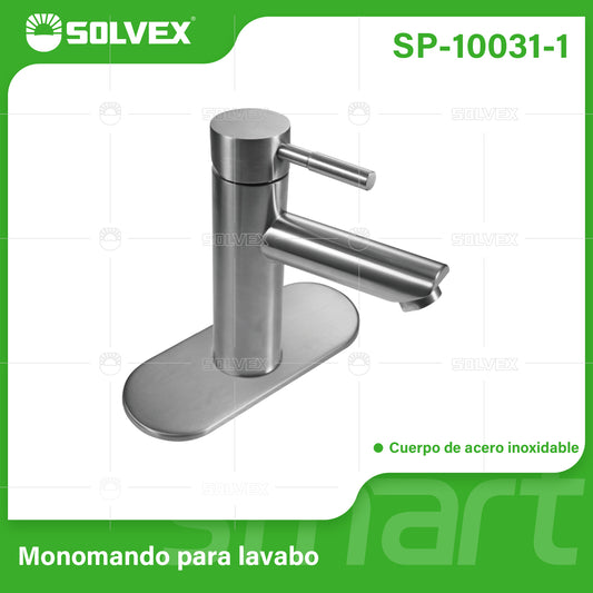 SP-10031-1 (Caja master 10)(MOQ 1 pz=1 caja) Monomando para lavabo