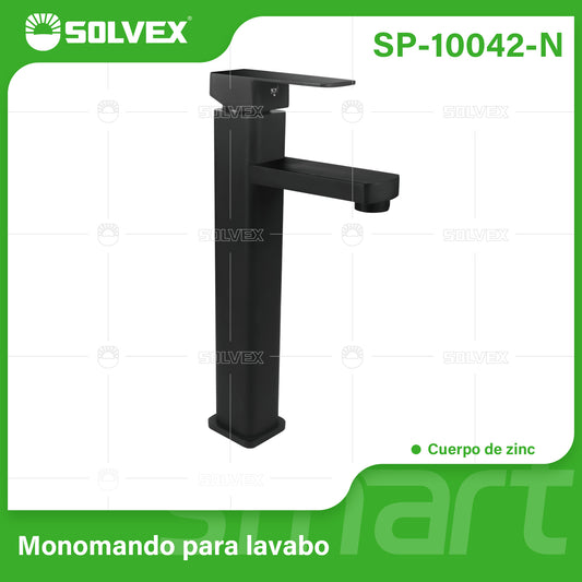SP-10042-N (Caja master 10)(MOQ 1 pz=1 caja) Monomando para lavabo