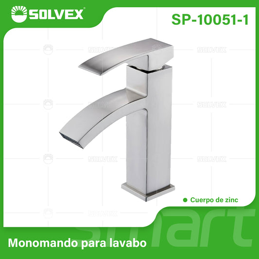 SP-10051-1 (Caja master 10)(MOQ 1 pz=1 caja) Monomando para lavabo