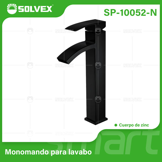 SP-10052-N (Caja master 10)(MOQ 1 pz=1 caja) Monomando para lavabo