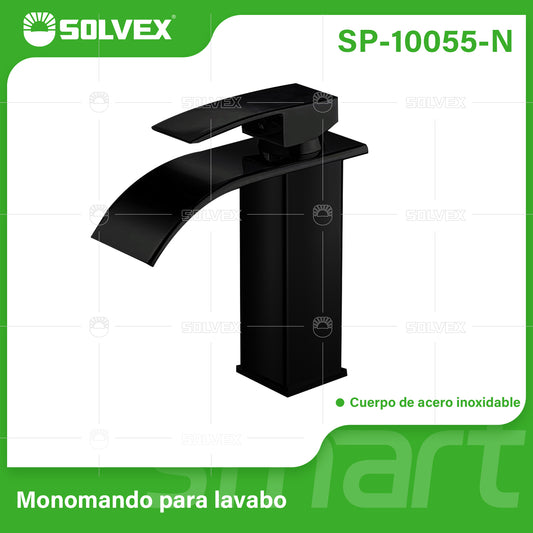 SP-10055-N (Caja master 10)(MOQ 1 pz=1 caja) Monomando para lavabo