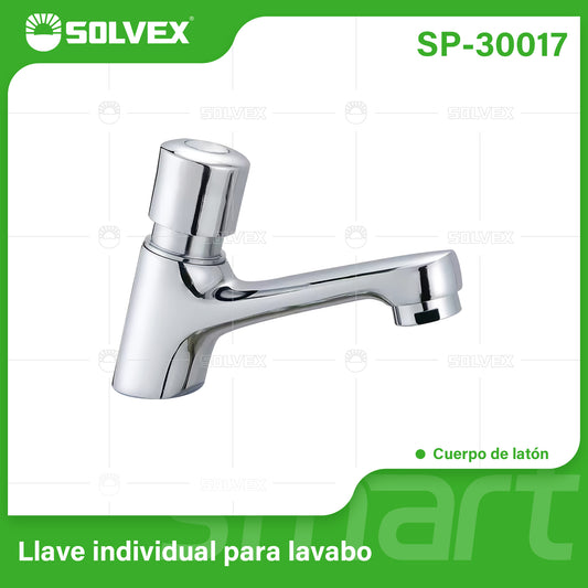 SP-30017 (Caja master 50)(MOQ 1 pz=1 caja) Llave individual para lavabo