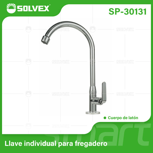 SP-30131 (Caja master 20)(MOQ 1 pz=1 caja) Llave individual para fregadero