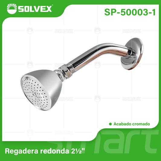 SP-50003-1 (Caja master 50)(MOQ 1 juego=1 caja) Regadera redonda 2½"