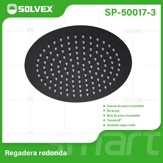 SP-50017-3 (Caja master 40)(MOQ 1 pz=1 caja) Regadera redonda