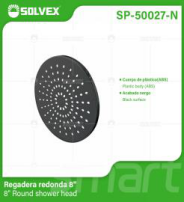 SP-50027-N (Caja master 20)(MOQ 1 pz=1 caja) Regadera redonda 8'8" Round shower head