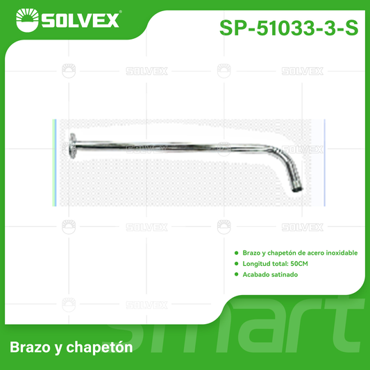 SP-51033-3-S (Caja master 50)(MOQ 1 pz=1 bolsa) Brazo y chapetón