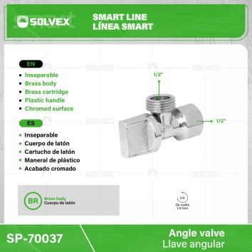 SP-70037-(Caja master 1 CTN=192 SKU)-(MOQ 12 SKU)-Llave angular
Cuerpo de latón