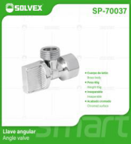 SP-70037 (Caja master 192)(MOQ 12 pzs=1 caja) Llave angular Angle valve