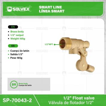 SP-70038-(Caja master 1 CTN=192 SKU)-(MOQ 12 SKU)-Llave angular
Cuerpo de latón