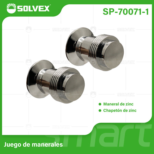 SP-70071-1 (Caja master 120)(MOQ 2pzs=1caja) Juego de manerales