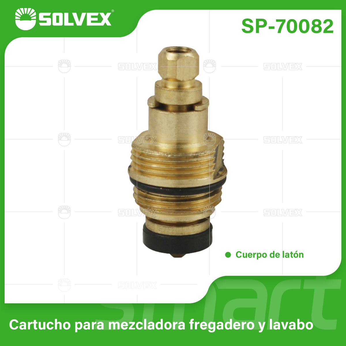SP-70082-(Caja master 1 CTN=300 SKU)-(MOQ 50 SKU)-Cartucho para mezcladora fregadero y lavabo
Cuerpo de latón