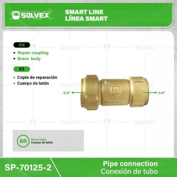 SP-70125-2-(Caja master 1 CTN=80 SKU)-(MOQ 10 SKU)-Cople de reparación
3/4" x 3/4"