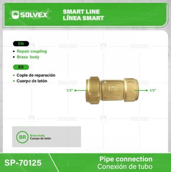 SP-70125-(Caja master 1 CTN=100 SKU)-(MOQ 10 SKU)-Cople de reparación
1/2" x 1/2"