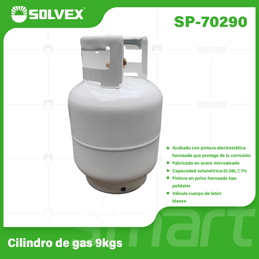 SP-70290 (Caja master 1)(MOQ 1pz=1tarjeta) Cilindro de gas 9kgs