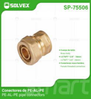 SP-75506 (Caja master 120)(MOQ 1 pz=1 bolsa) Conectores de PE-AL-PE PE-AL-PE pipe connectors