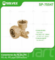 SP-75547 (Caja master 70)(MOQ 1 pz=1 bolsa) Conectores de PE-AL-PE PE-AL-PE pipe connectors