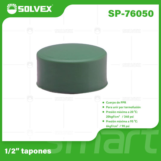 SP-76050 (Caja master 3000)(MOQ 100pzs=1bolsa) 1/2" tapones