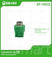 SP-76532 (Caja master 80)(MOQ 10 pzs=1 bolsa) Conectores de PPR PPR connectors