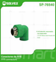 SP-76540 (Caja master 200)(MOQ 10 pzs=1 bolsa) Conectores de PPR PPR connectors