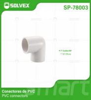 SP-78003 (Caja master 250)(MOQ 1 pz=1 etiqueta) Conectores de PVC PVC connectors
