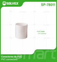 SP-78011 (Caja master 600)(MOQ 1 pz=1 etiqueta) Conectores de PVC PVC connectors