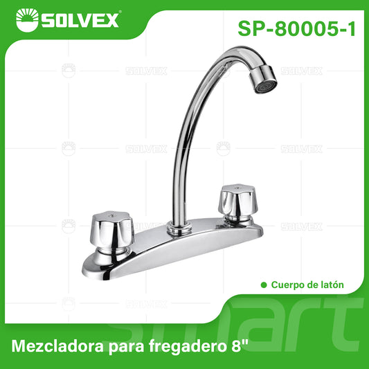 SP-80005-1 (Caja master 12)(MOQ 1 pz=1 caja) Mezcladora para fregadero 8