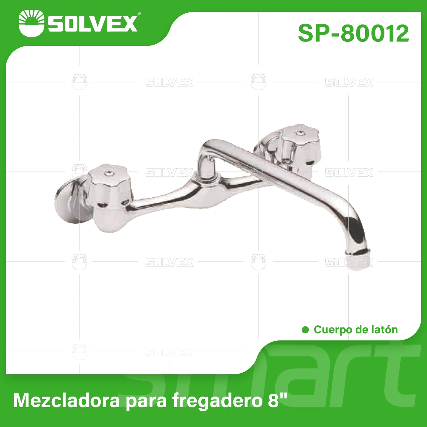 SP-80012 (Caja master 12)(MOQ 1 pz=1 caja) Mezcladora para fregadero 8
