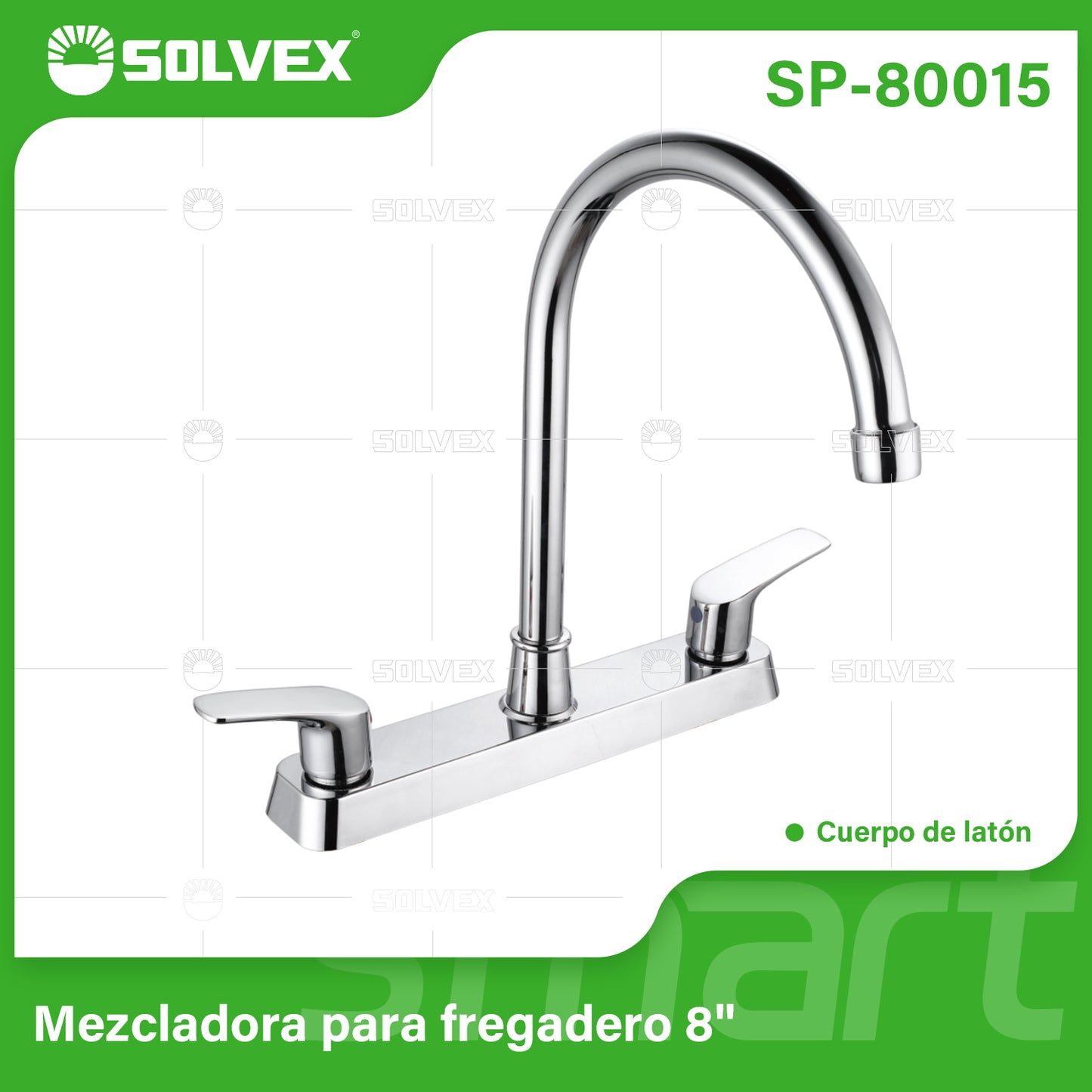 SP-80066 (Caja master 12)(MOQ 1 pz=1 caja) Mezcladora para fregadero 8