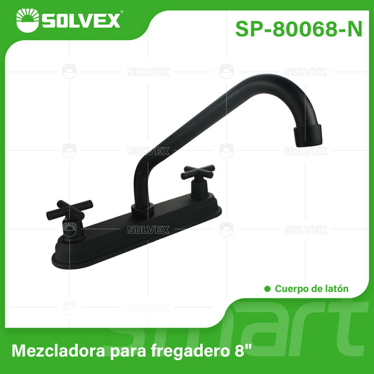 SP-80068-N (Caja master 12)(MOQ 1 pz=1 caja) Mezcladora para fregadero 8