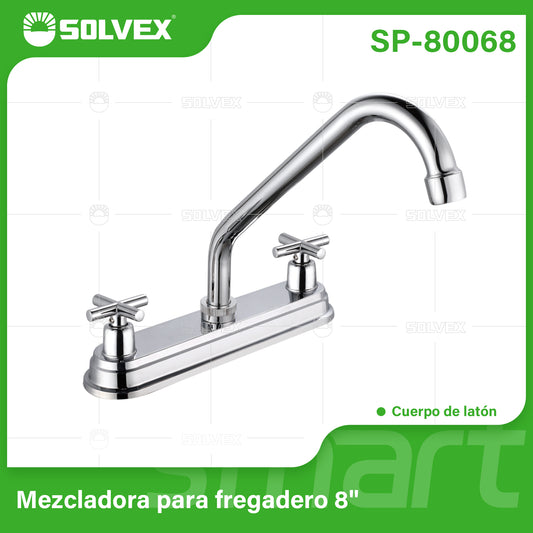 SP-80068 (Caja master 12)(MOQ 1 pz=1 caja) Mezcladora para fregadero 8