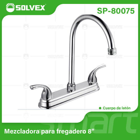 SP-80075 (Caja master 12)(MOQ 1 pz=1 caja) Mezcladora para fregadero 8
