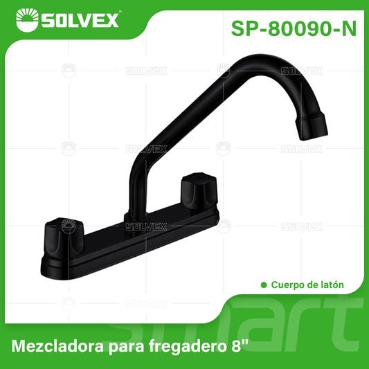 SP-80090-N (Caja master 12)(MOQ 1 pz=1 caja) Mezcladora para fregadero 8