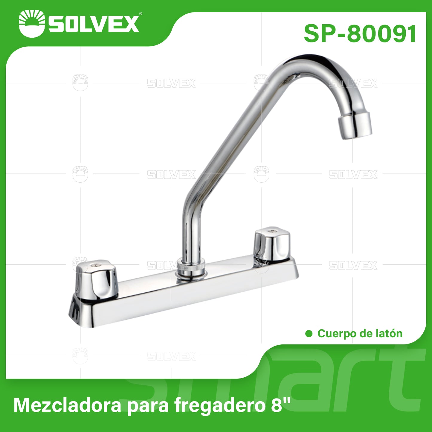 SP-80091 (Caja master 12)(MOQ 1 pz=1 caja) Mezcladora para fregadero 8