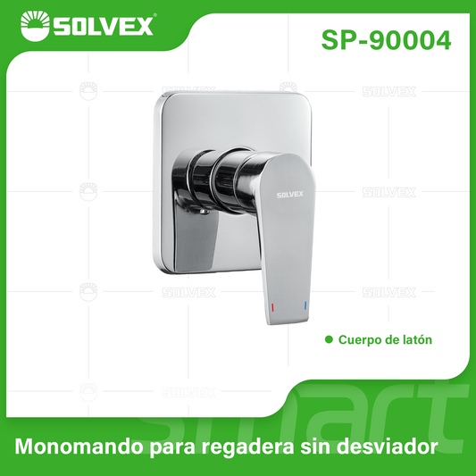 SP-90004 (Caja master 12)(MOQ 1 pz=1 caja) Monomando para regadera sin desviador