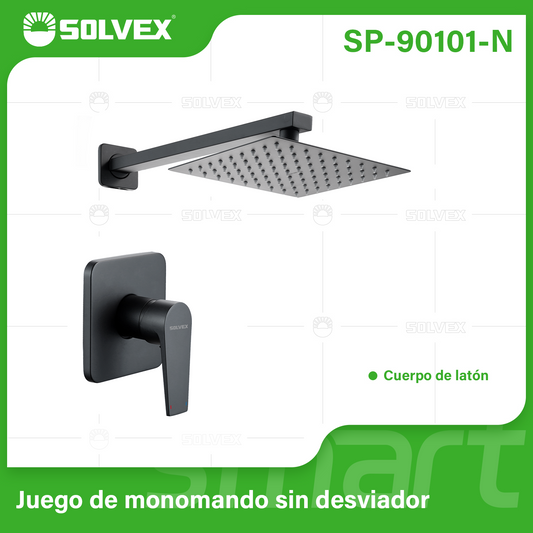 SP-90101-N (Caja master 5)(MOQ 1 juego=1 caja) Juego de monomando sin desviador