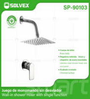 SP-90103 (Caja master 5)(MOQ 1 juego=1 caja) Juego de monomando sin desviador