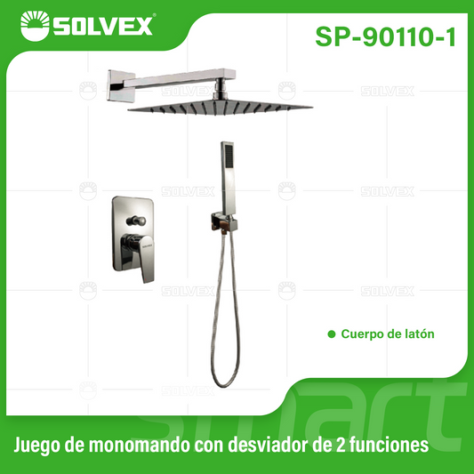 SP-90110-1 (Caja master 5)(MOQ 1 juego=1 caja) Juego de monomando con desviador de 2 funciones