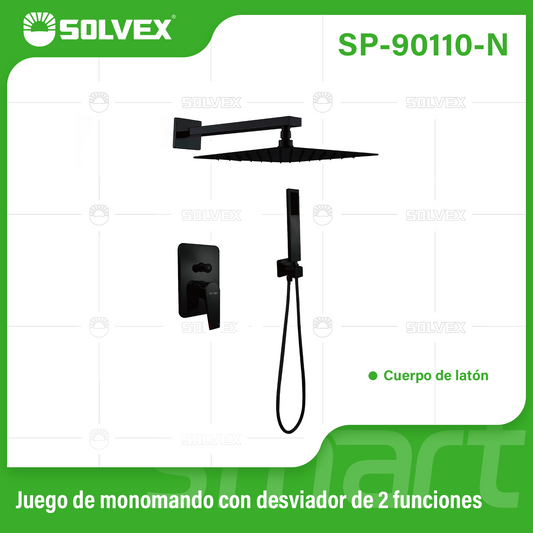 SP-90110-N (Caja master 5)(MOQ 1 juego=1 caja) Juego de monomando con desviador de 2 funciones